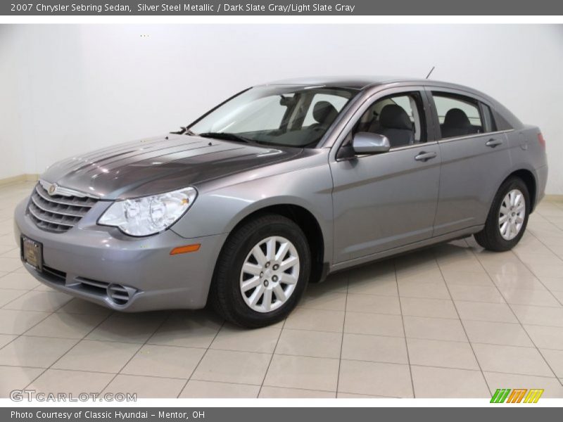 Silver Steel Metallic / Dark Slate Gray/Light Slate Gray 2007 Chrysler Sebring Sedan