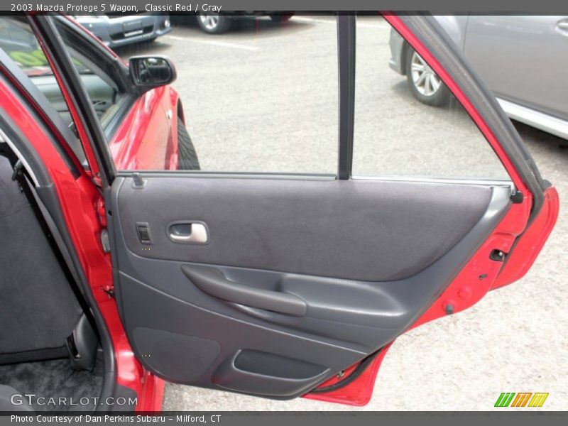 Classic Red / Gray 2003 Mazda Protege 5 Wagon