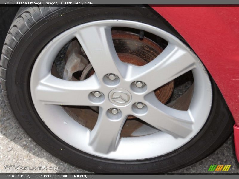 Classic Red / Gray 2003 Mazda Protege 5 Wagon