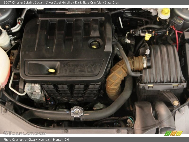 Silver Steel Metallic / Dark Slate Gray/Light Slate Gray 2007 Chrysler Sebring Sedan