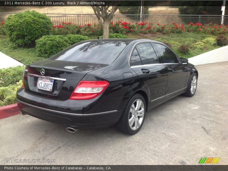 Black / Almond/Mocha 2011 Mercedes-Benz C 300 Luxury