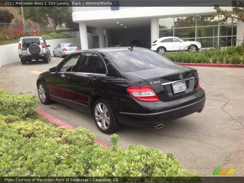 Black / Almond/Mocha 2011 Mercedes-Benz C 300 Luxury