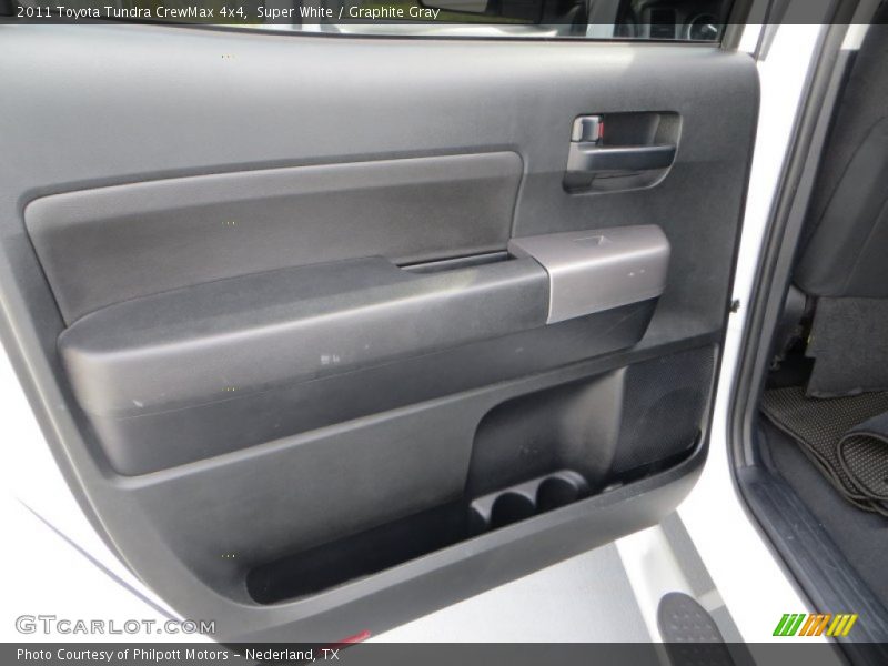 Super White / Graphite Gray 2011 Toyota Tundra CrewMax 4x4