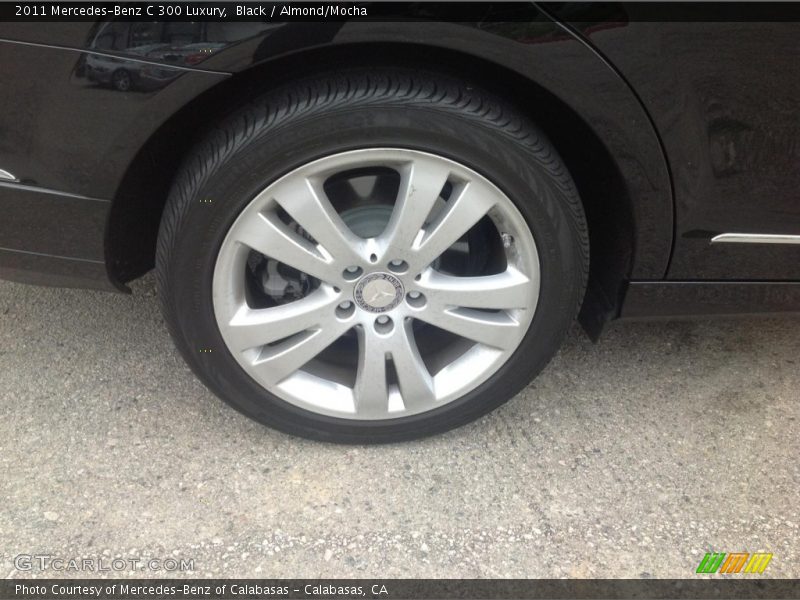 Black / Almond/Mocha 2011 Mercedes-Benz C 300 Luxury