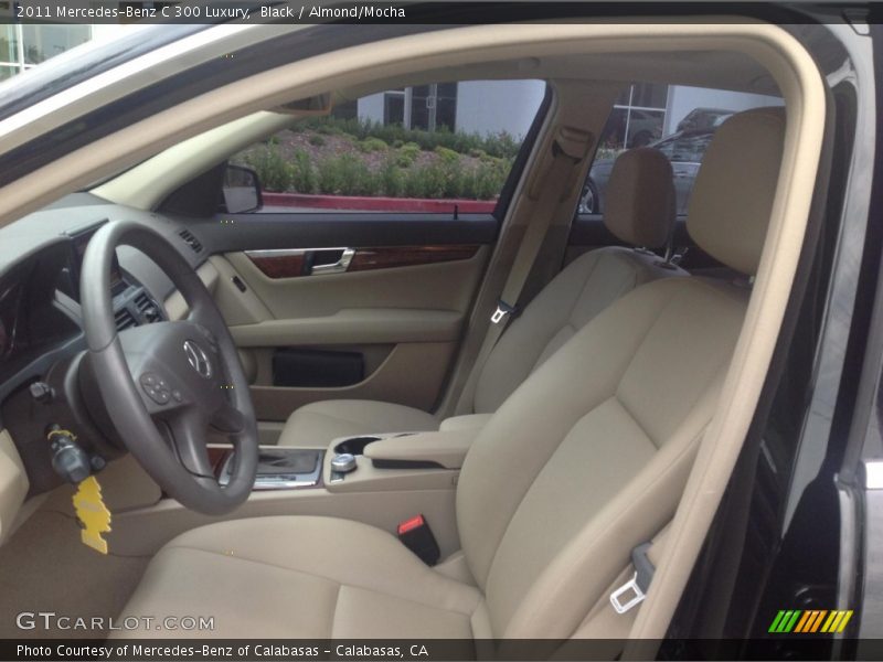 Black / Almond/Mocha 2011 Mercedes-Benz C 300 Luxury