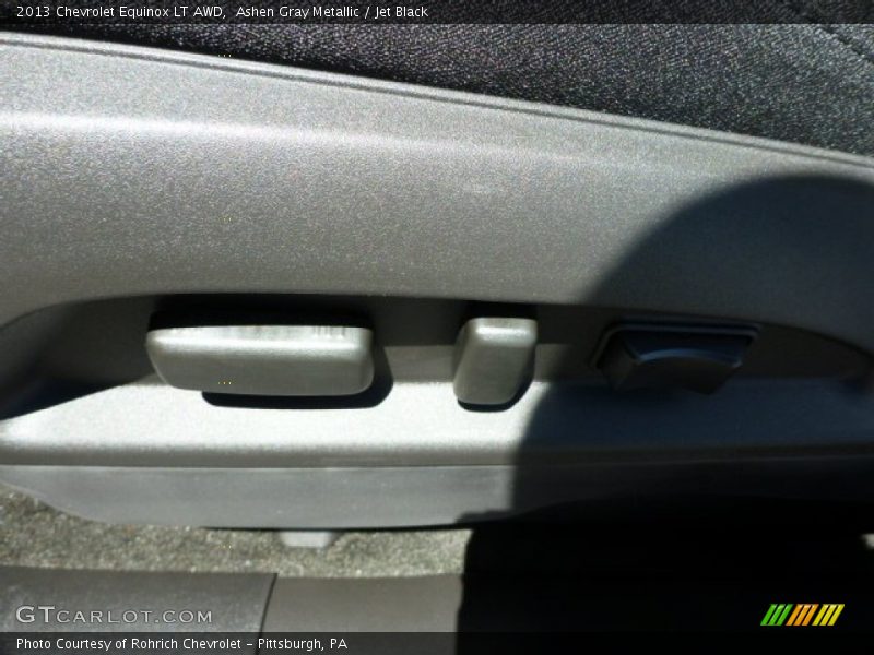 Ashen Gray Metallic / Jet Black 2013 Chevrolet Equinox LT AWD