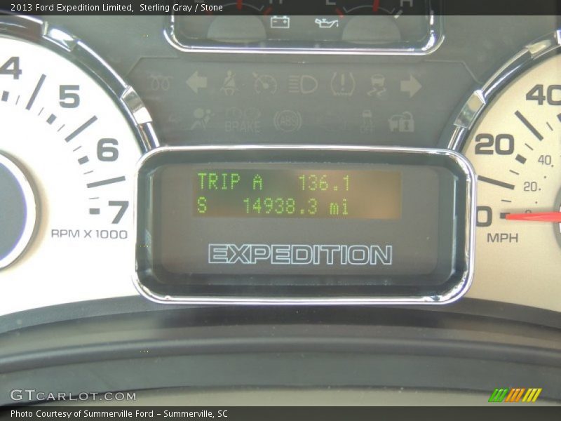 Sterling Gray / Stone 2013 Ford Expedition Limited