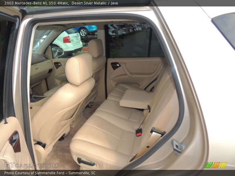 Desert Silver Metallic / Java 2003 Mercedes-Benz ML 350 4Matic