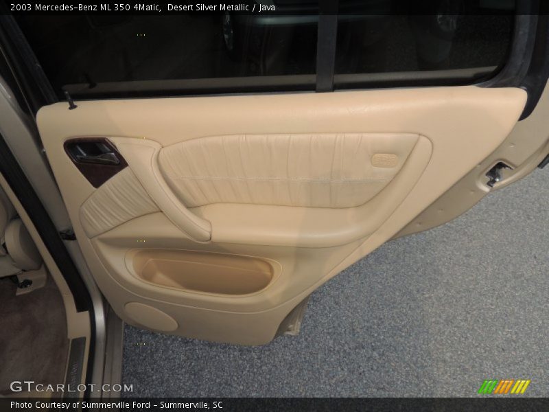 Desert Silver Metallic / Java 2003 Mercedes-Benz ML 350 4Matic
