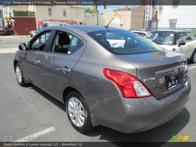 Titanium Metallic / Charcoal 2012 Nissan Versa 1.6 SV Sedan