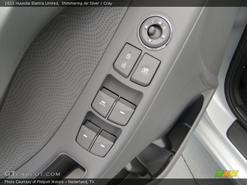 Shimmering Air Silver / Gray 2013 Hyundai Elantra Limited