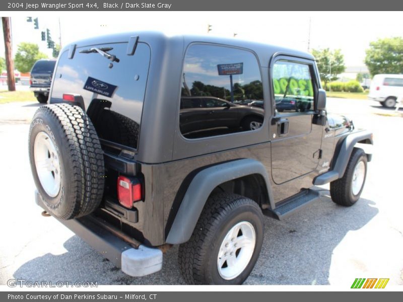 Black / Dark Slate Gray 2004 Jeep Wrangler Sport 4x4