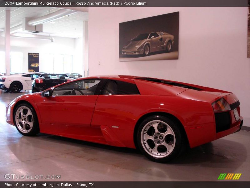 Rosso Andromeda (Red) / Avorio Lilium 2004 Lamborghini Murcielago Coupe