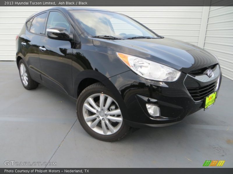 Ash Black / Black 2013 Hyundai Tucson Limited