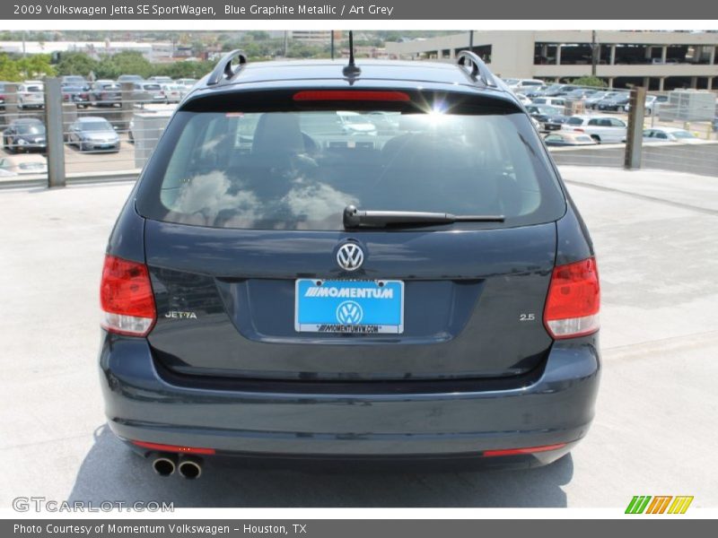 Blue Graphite Metallic / Art Grey 2009 Volkswagen Jetta SE SportWagen