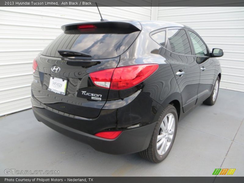 Ash Black / Black 2013 Hyundai Tucson Limited