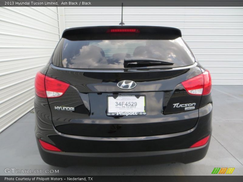 Ash Black / Black 2013 Hyundai Tucson Limited