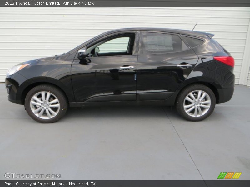 Ash Black / Black 2013 Hyundai Tucson Limited