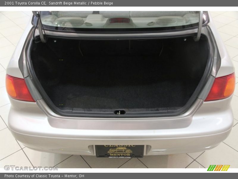 Sandrift Beige Metallic / Pebble Beige 2001 Toyota Corolla CE