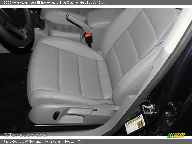 Blue Graphite Metallic / Art Grey 2009 Volkswagen Jetta SE SportWagen