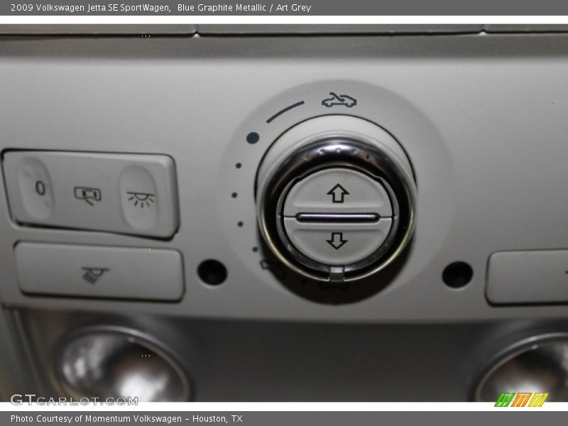 Blue Graphite Metallic / Art Grey 2009 Volkswagen Jetta SE SportWagen
