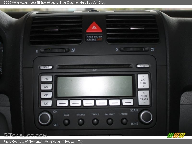 Blue Graphite Metallic / Art Grey 2009 Volkswagen Jetta SE SportWagen