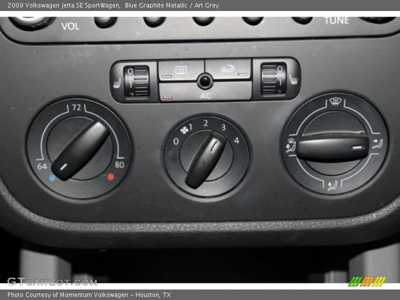 Blue Graphite Metallic / Art Grey 2009 Volkswagen Jetta SE SportWagen