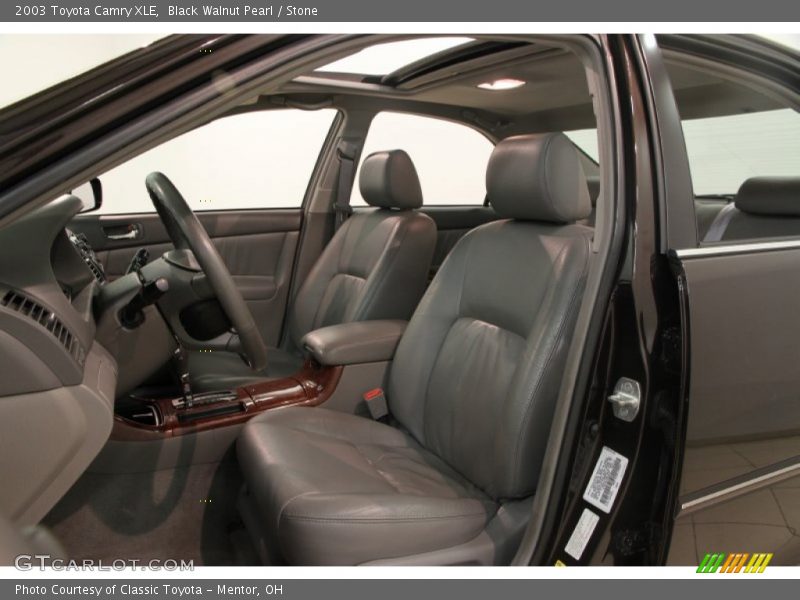 Black Walnut Pearl / Stone 2003 Toyota Camry XLE