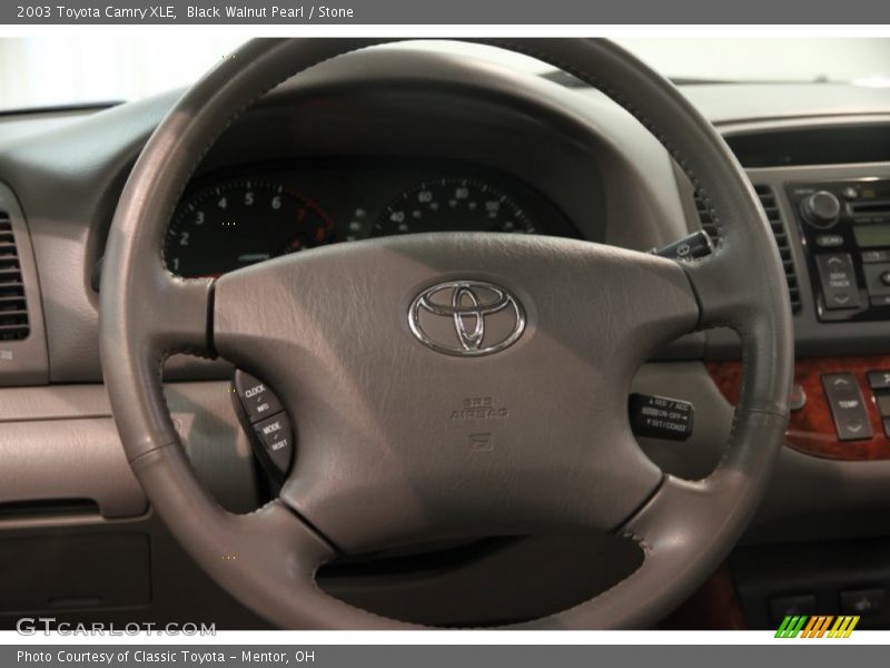 Black Walnut Pearl / Stone 2003 Toyota Camry XLE
