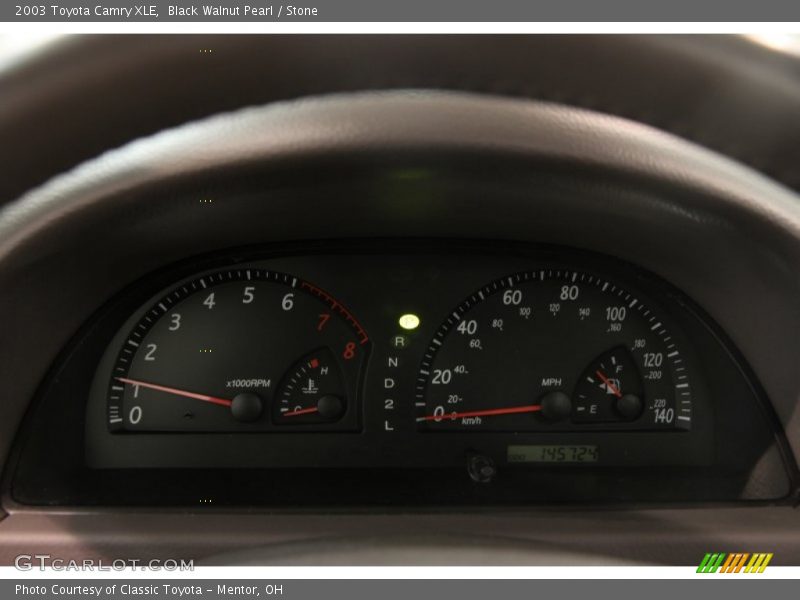 Black Walnut Pearl / Stone 2003 Toyota Camry XLE