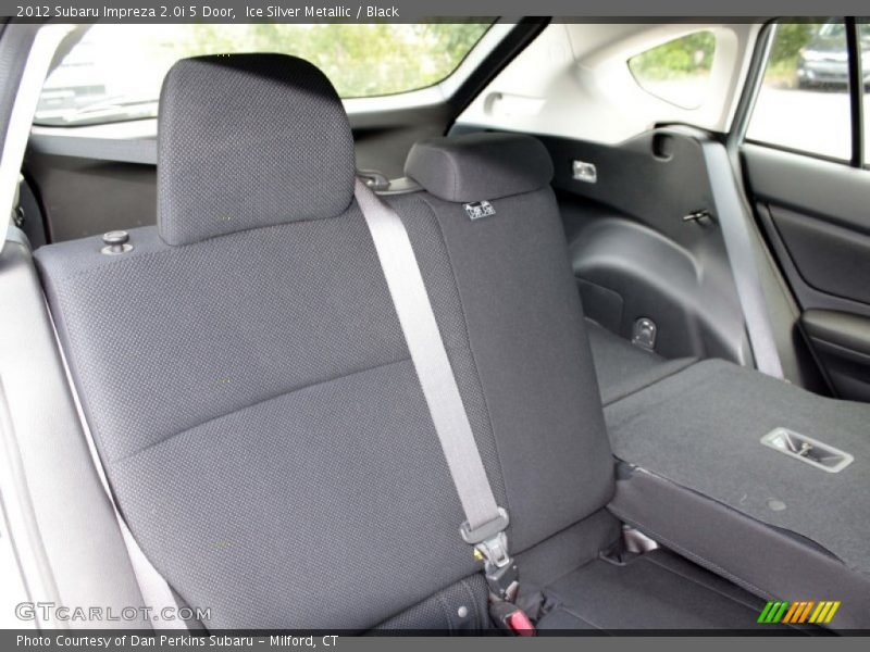 Ice Silver Metallic / Black 2012 Subaru Impreza 2.0i 5 Door