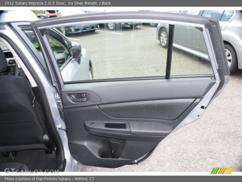 Ice Silver Metallic / Black 2012 Subaru Impreza 2.0i 5 Door