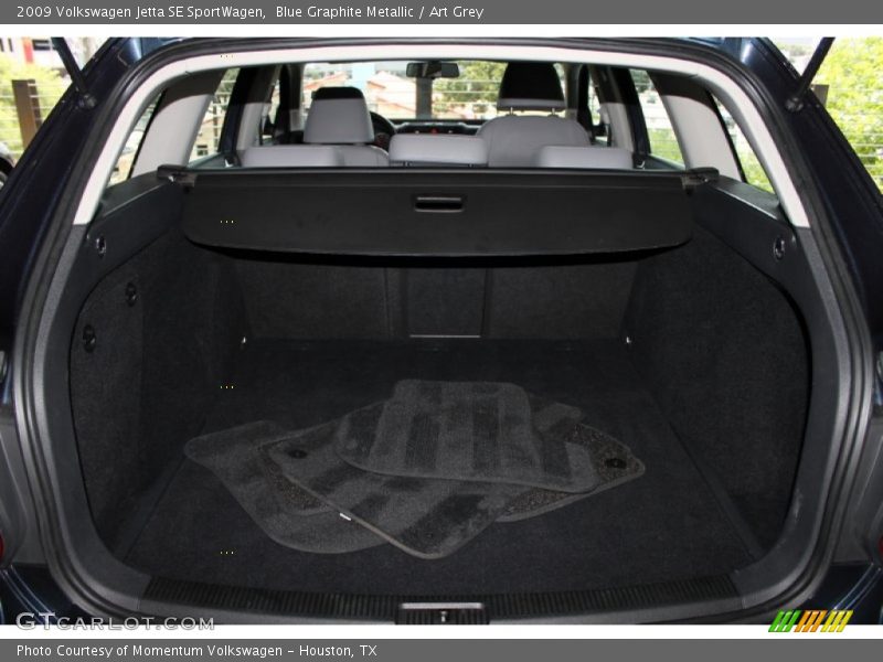 Blue Graphite Metallic / Art Grey 2009 Volkswagen Jetta SE SportWagen