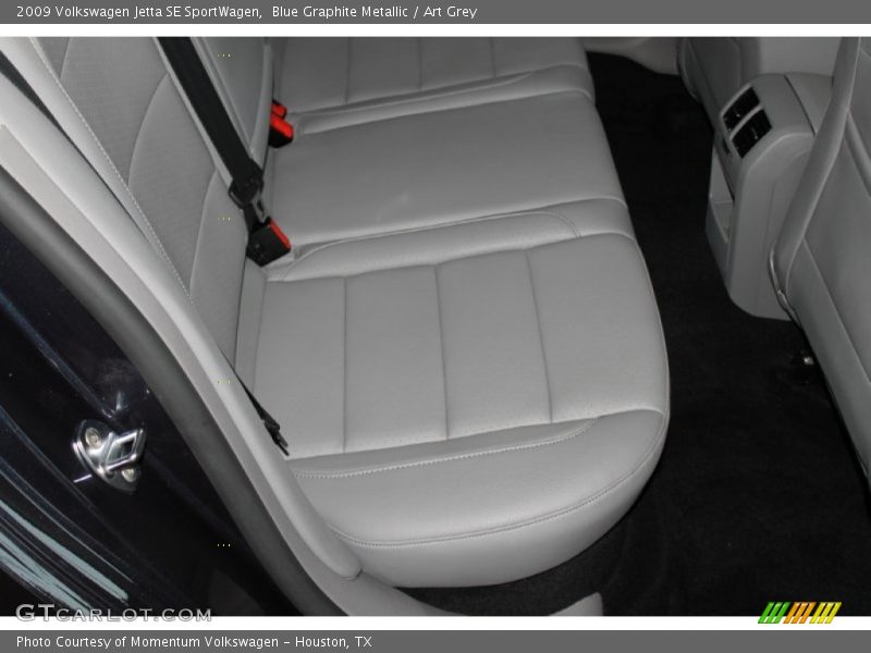 Blue Graphite Metallic / Art Grey 2009 Volkswagen Jetta SE SportWagen
