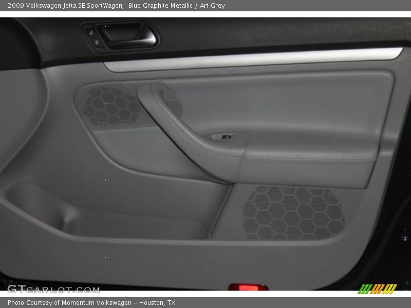 Blue Graphite Metallic / Art Grey 2009 Volkswagen Jetta SE SportWagen