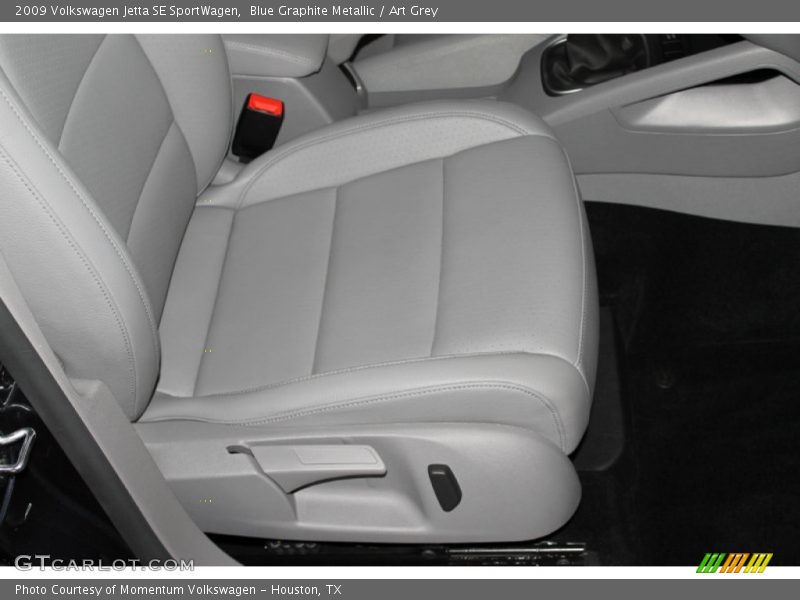 Blue Graphite Metallic / Art Grey 2009 Volkswagen Jetta SE SportWagen