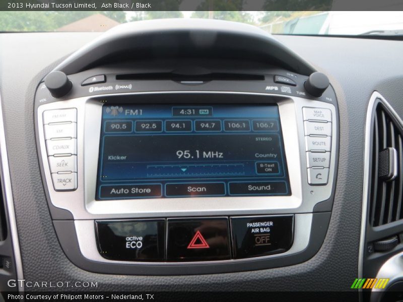Ash Black / Black 2013 Hyundai Tucson Limited