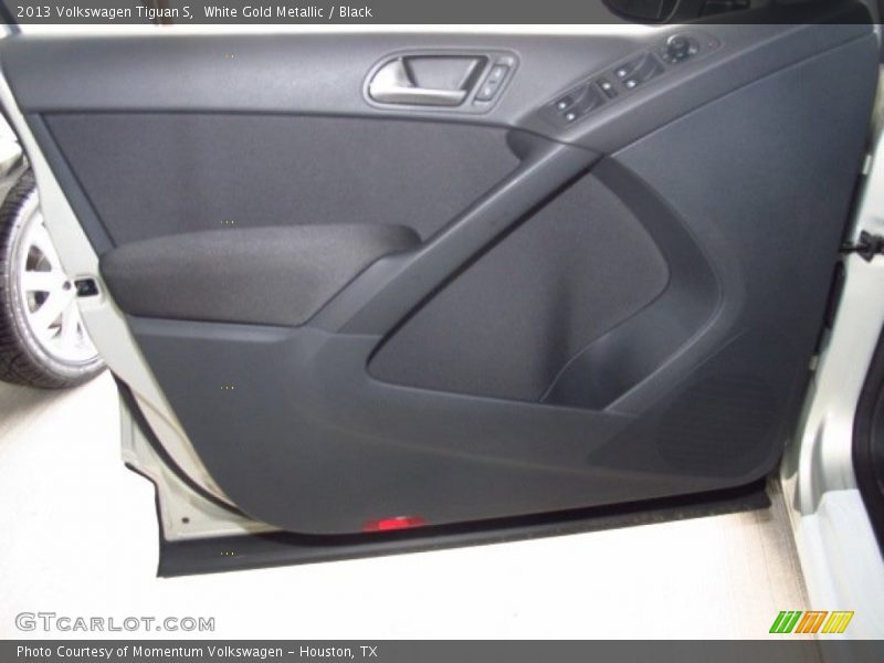 White Gold Metallic / Black 2013 Volkswagen Tiguan S