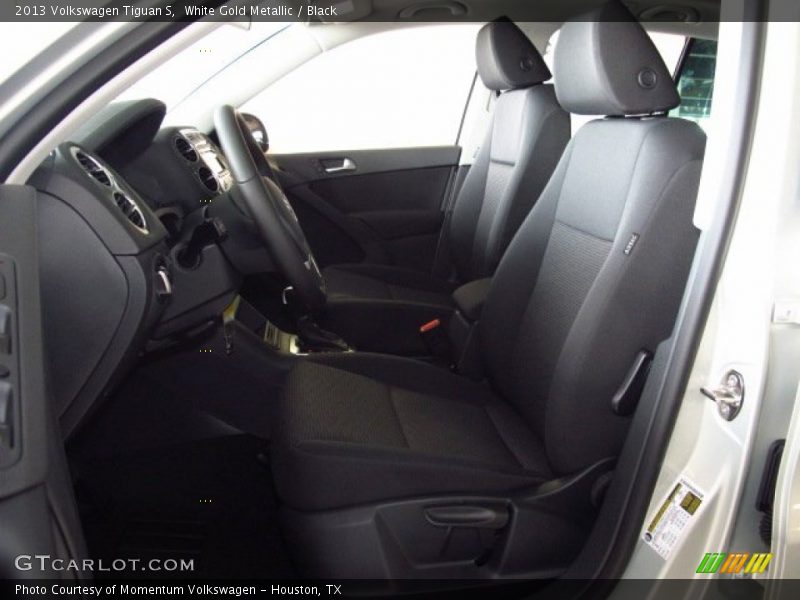 White Gold Metallic / Black 2013 Volkswagen Tiguan S