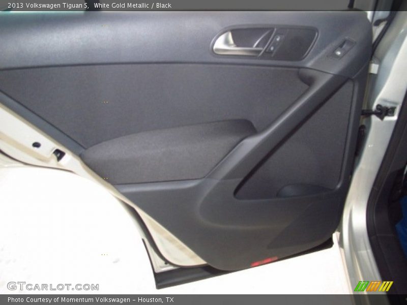 White Gold Metallic / Black 2013 Volkswagen Tiguan S