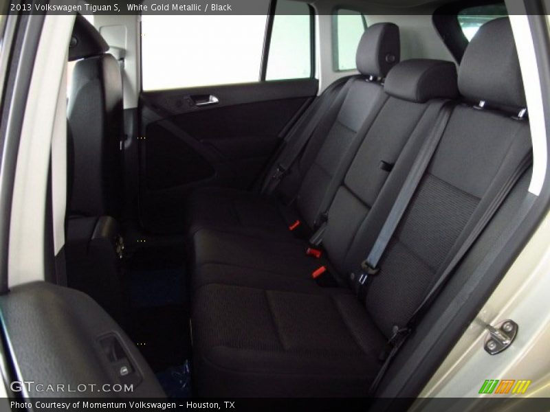 White Gold Metallic / Black 2013 Volkswagen Tiguan S