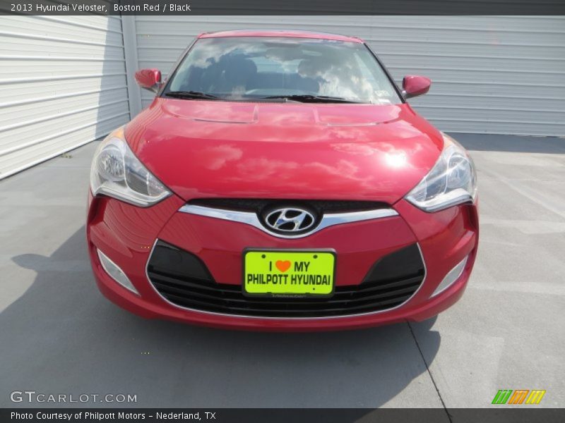 Boston Red / Black 2013 Hyundai Veloster