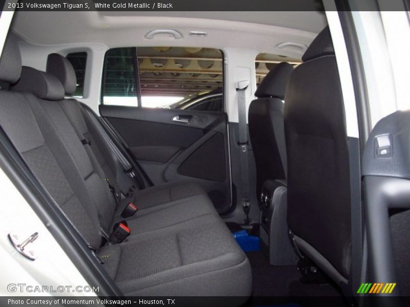 White Gold Metallic / Black 2013 Volkswagen Tiguan S