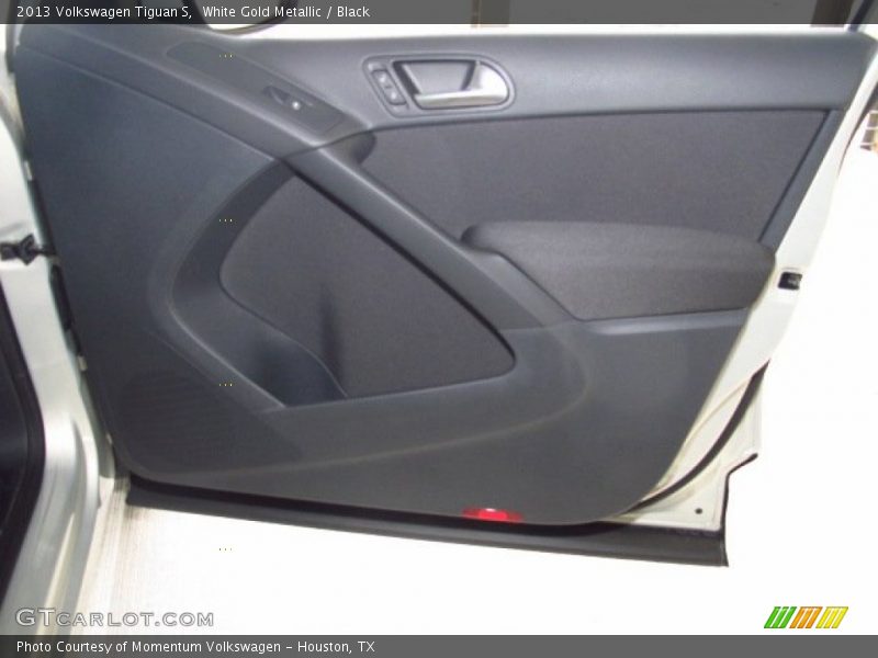 White Gold Metallic / Black 2013 Volkswagen Tiguan S
