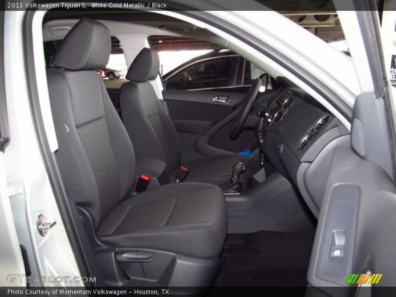 White Gold Metallic / Black 2013 Volkswagen Tiguan S