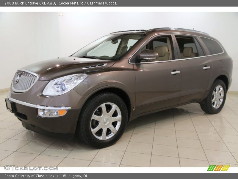 Cocoa Metallic / Cashmere/Cocoa 2008 Buick Enclave CXL AWD