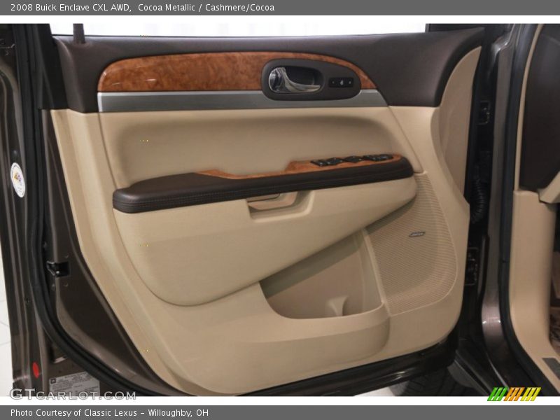 Cocoa Metallic / Cashmere/Cocoa 2008 Buick Enclave CXL AWD