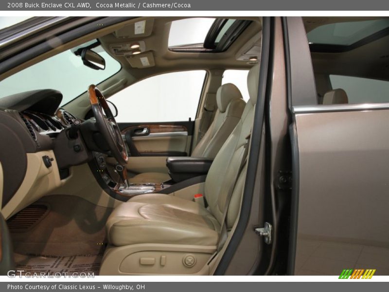 Cocoa Metallic / Cashmere/Cocoa 2008 Buick Enclave CXL AWD