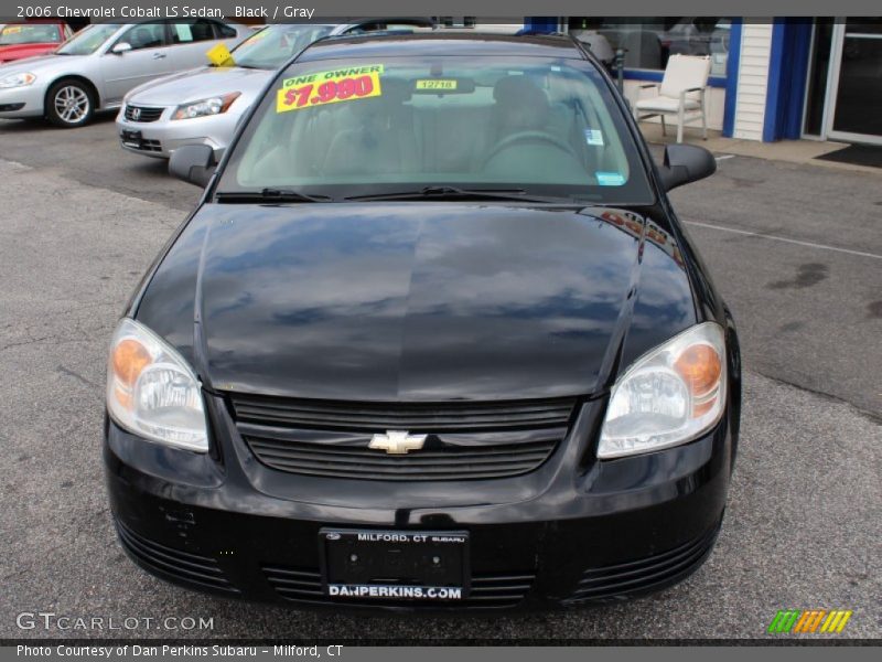 Black / Gray 2006 Chevrolet Cobalt LS Sedan