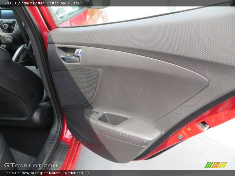Boston Red / Black 2013 Hyundai Veloster